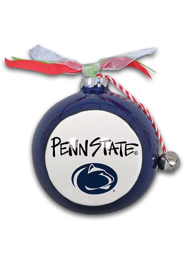 Blue Penn State Nittany Lions 3.5 inch diameter Ornament