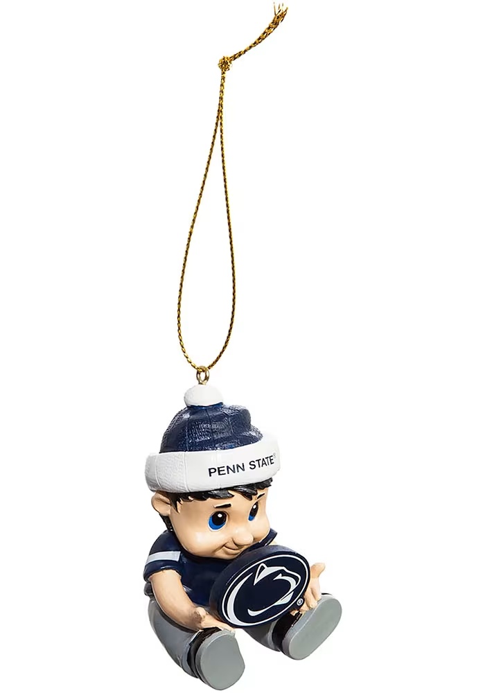 Blue Penn State Nittany Lions Lil Fan Ornament