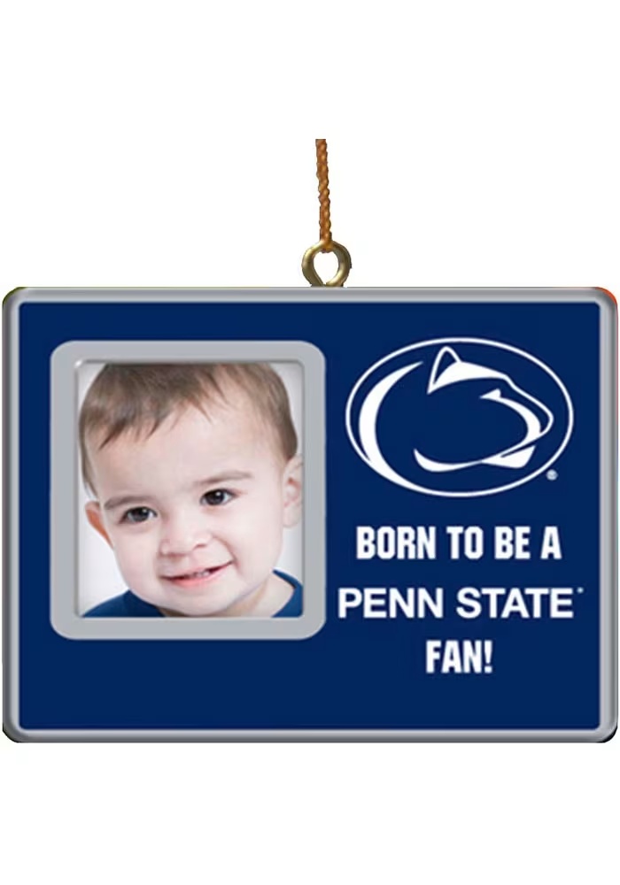Blue Penn State Nittany Lions photo ornament Ornament