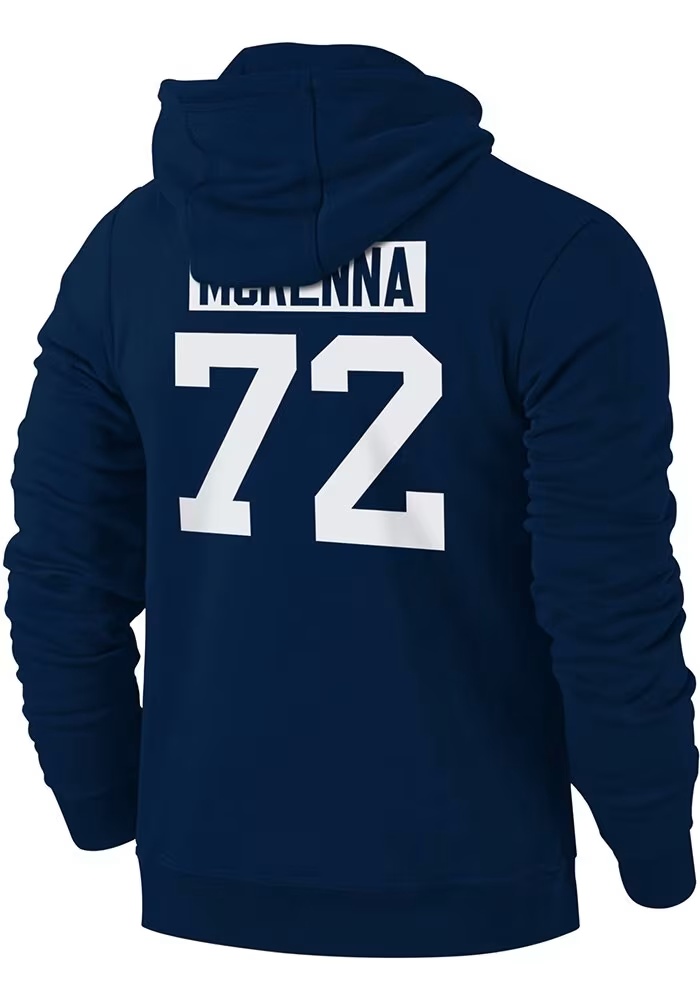 Gavin McKenna The Victory Mens Navy Blue Penn State Nittany Lions Hockey Name and Number Player Ho..