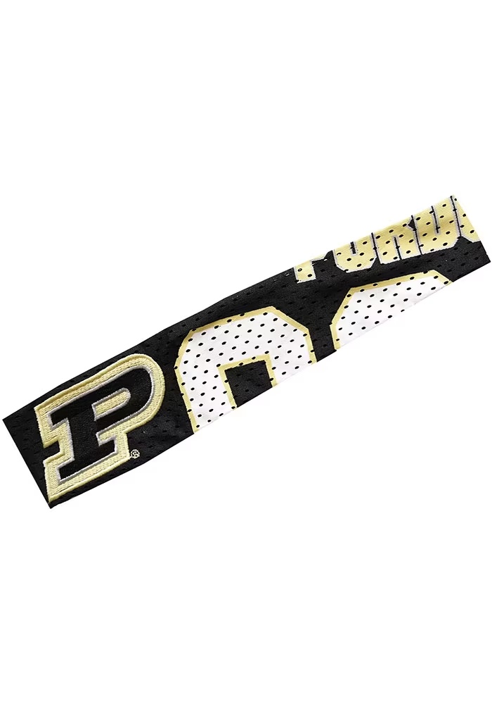 FanBand Purdue Boilermakers Womens Headband - Black