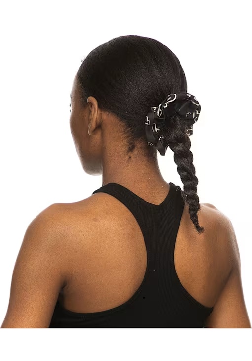 Allover Print Purdue Boilermakers Womens Hair Scrunchie - Black