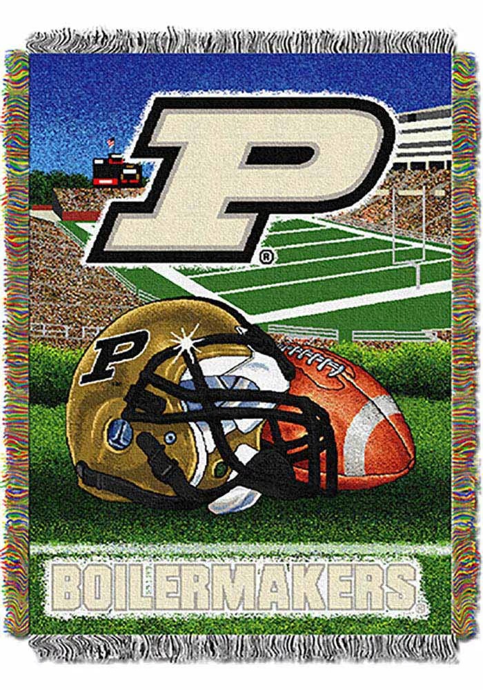 Green Purdue Boilermakers 48x60 Home Field Advantage Wall Hanging Tapestry Blanket