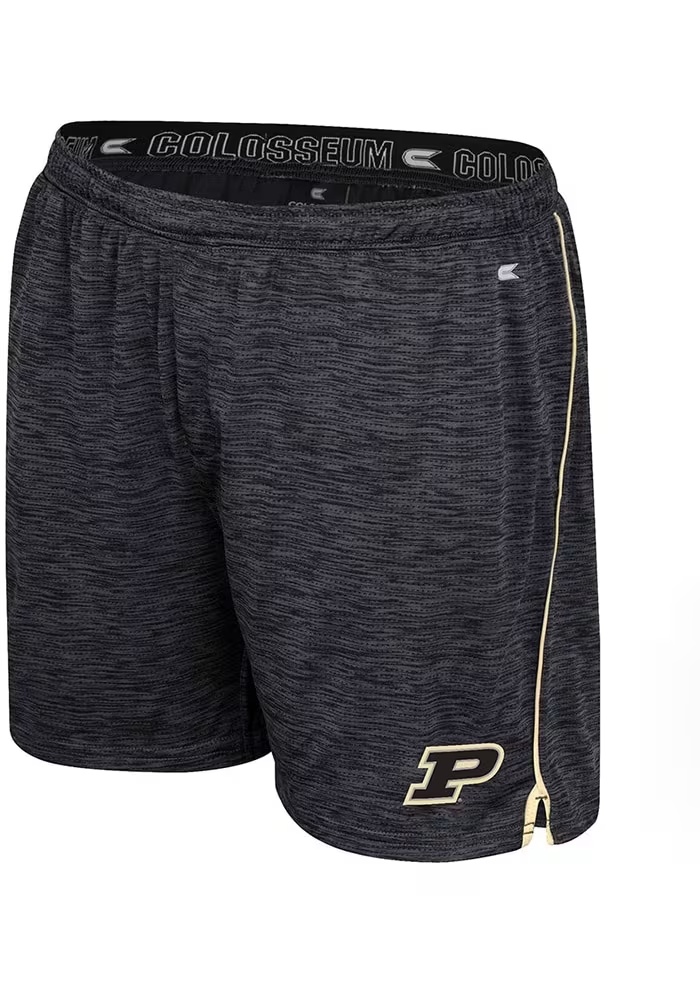 Mens Purdue Boilermakers Black Colosseum Always Sunny Shorts