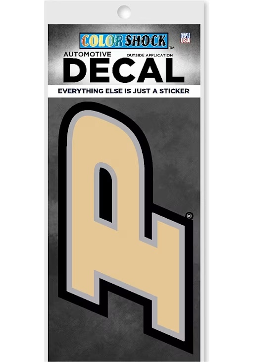 Black Purdue Boilermakers Main Mark Decal