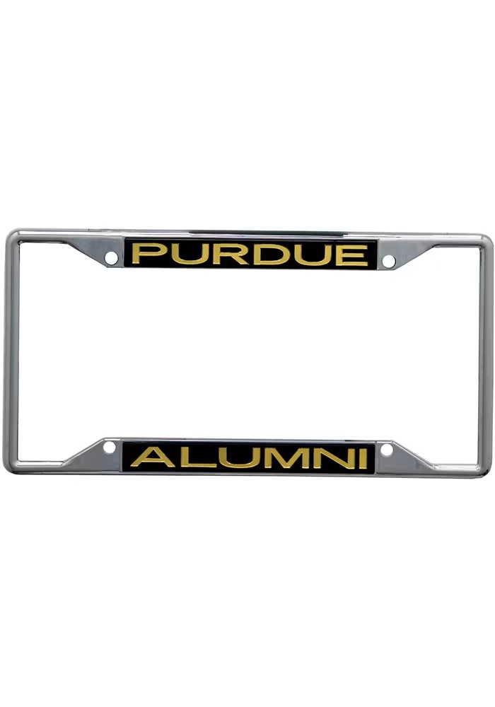 Purdue Boilermakers Black  Alumni License Plate Frame