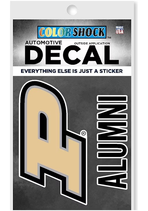 Black Purdue Boilermakers Alumni Decal