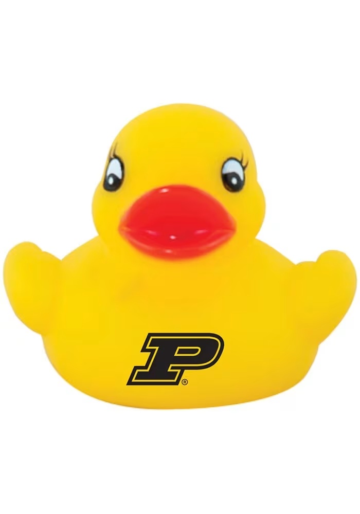 Black Purdue Boilermakers Rubber Duck Souvenir Rubber Duck