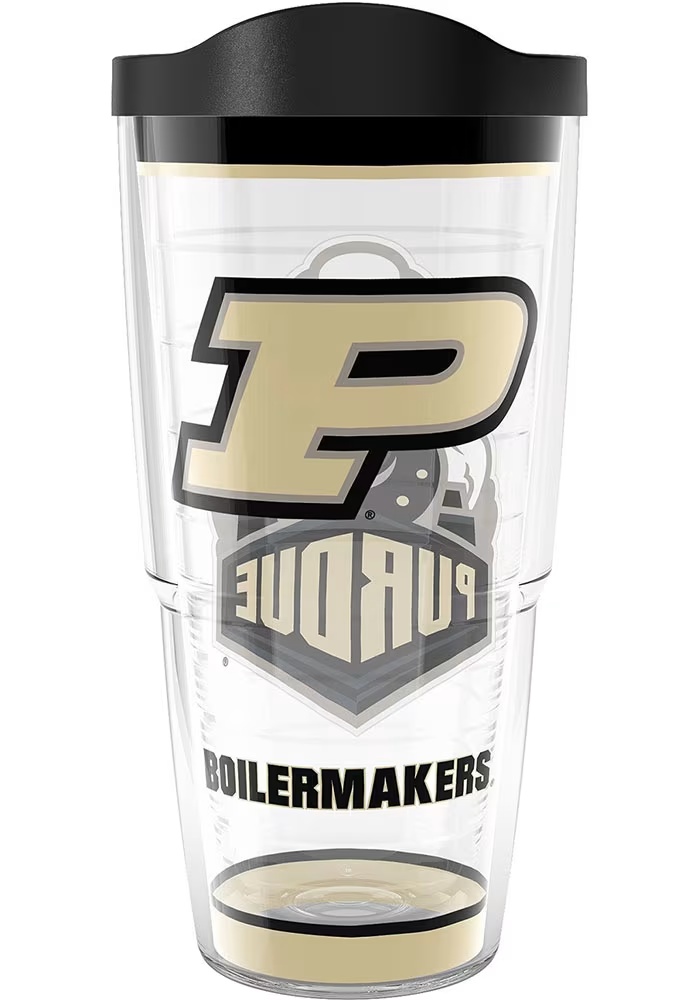 Gold Purdue Boilermakers 24oz Tradition Tumbler