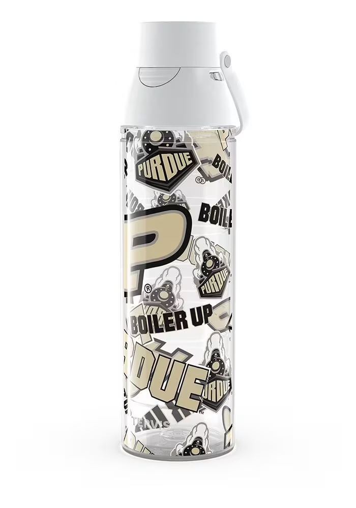 Black Purdue Boilermakers 24oz All Over Venture Lite Water Bottle