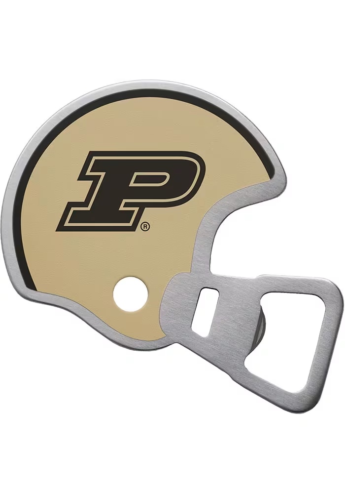 Black Purdue Boilermakers Season Opener Bottle Opener