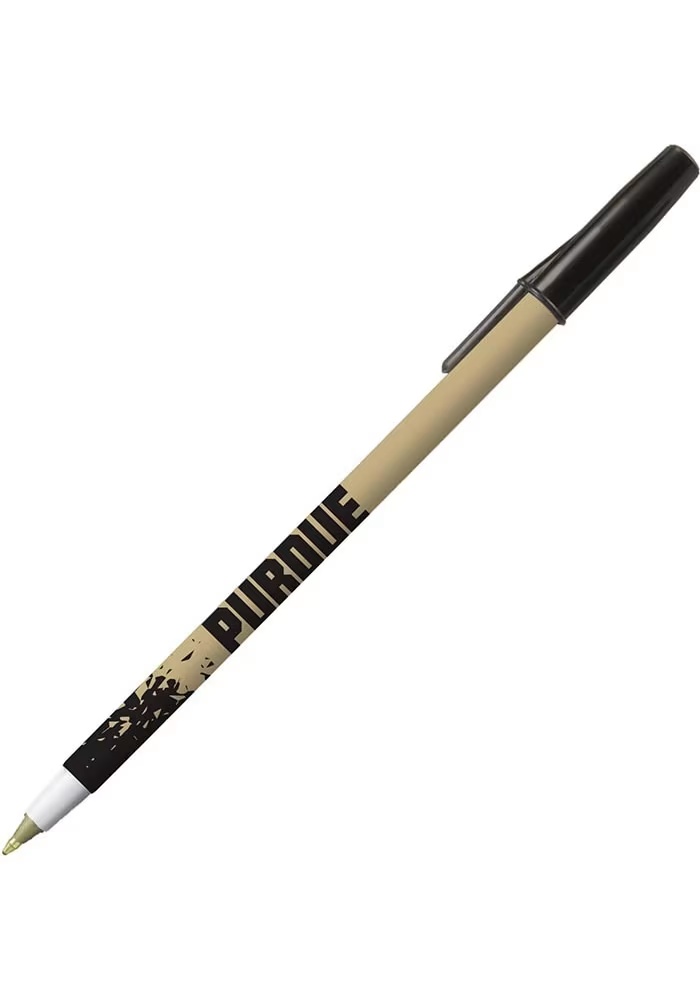 Gold Purdue Boilermakers Superball Splat Pen