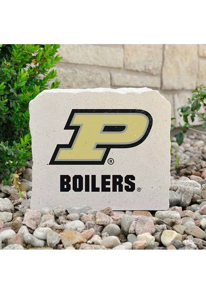 Black Purdue Boilermakers 7x8 Inch P Boilers Rock