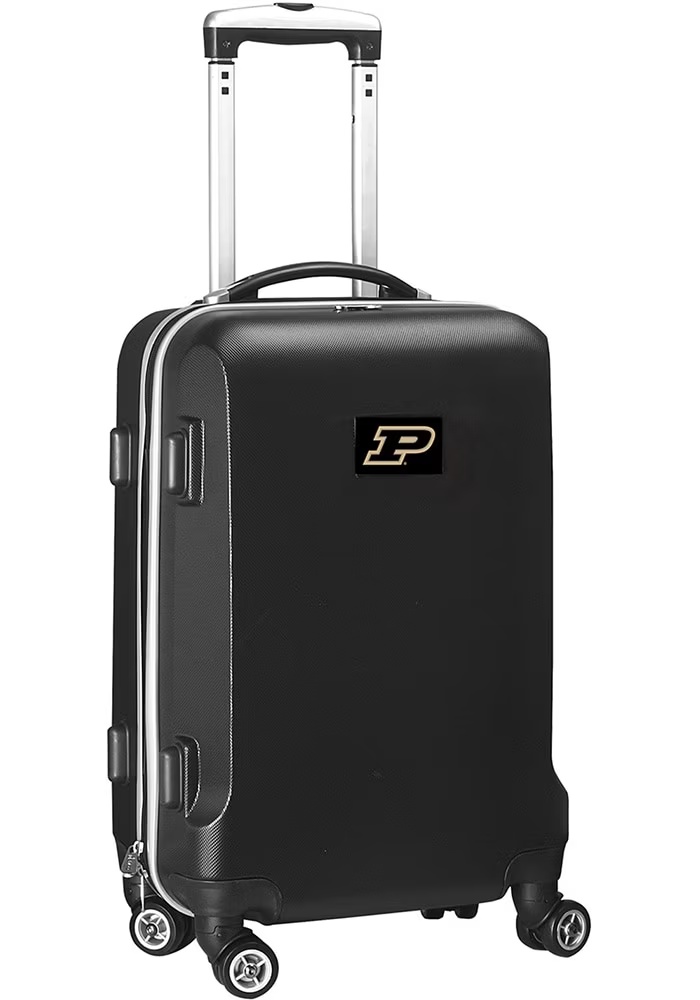 20 Hard Shell Carry On Purdue Boilermakers Luggage - Black