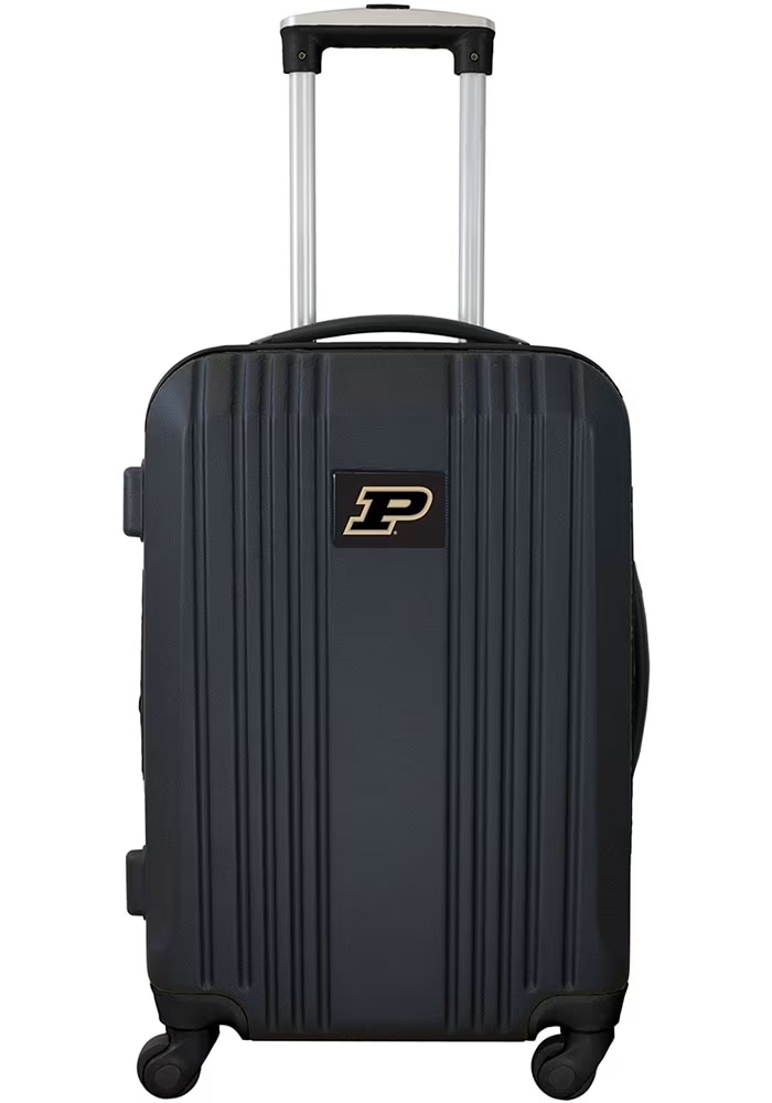 21 Two Tone Purdue Boilermakers Luggage - Black