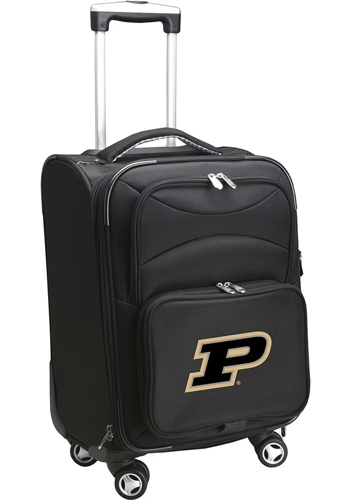 20 Softsided Spinner Purdue Boilermakers Luggage - Black