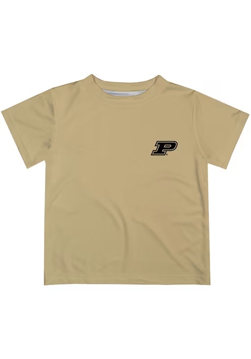 Infant Purdue Boilermakers Gold Vive La Fete Impressions Short Sleeve T-Shirt