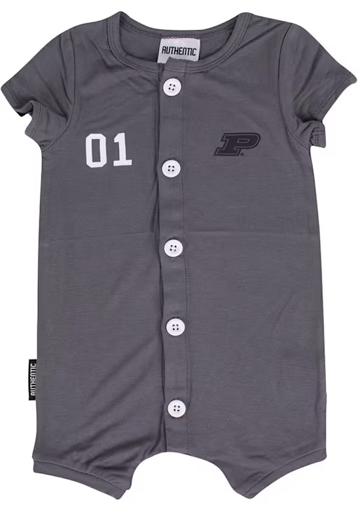 Baby Blue Purdue Boilermakers Halton Short Sleeve One Piece
