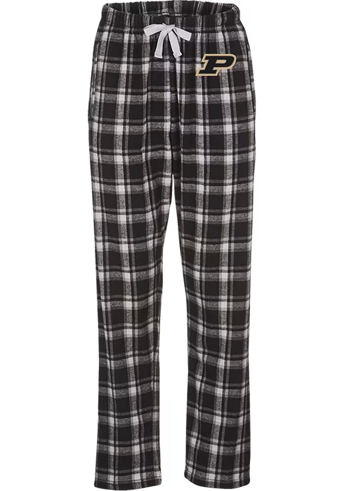 Womens Black Purdue Boilermakers Haley Loungewear Sleep Pants