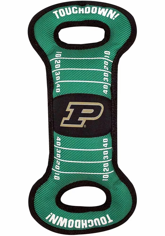 Green Purdue Boilermakers Field Tug Pet Toy