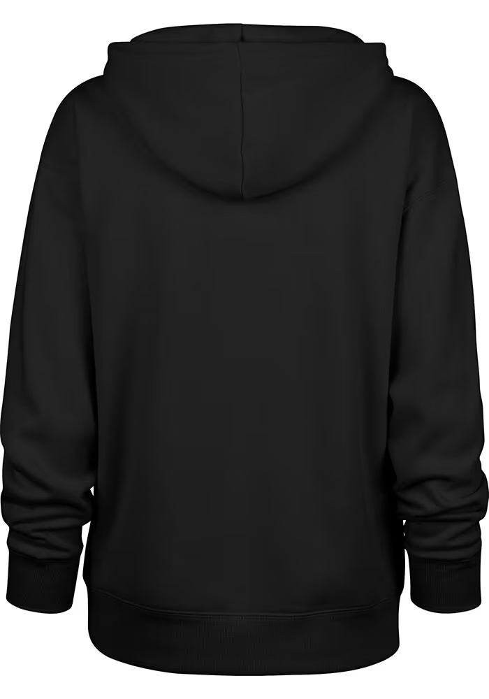 Womens Purdue Boilermakers Black 47 Whirlwind Naomi Hooded Sweatshirt