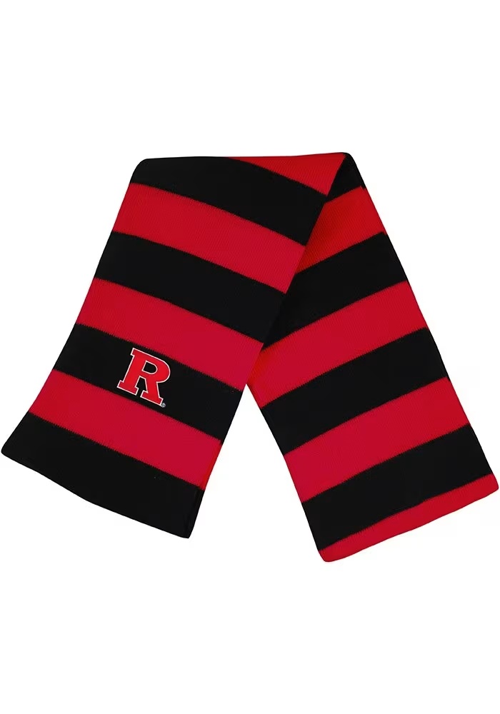 Rutgers Scarlet Knights LogoFit Niagara Mens Scarf - Red