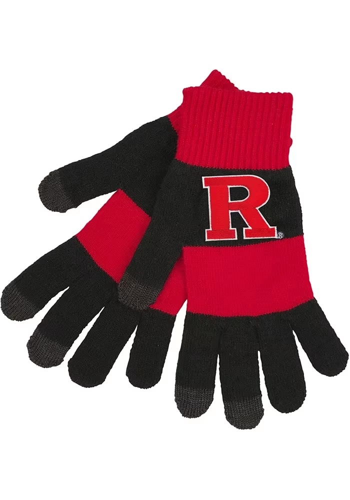 Rutgers Scarlet Knights LogoFit Trixie Womens Gloves - Black