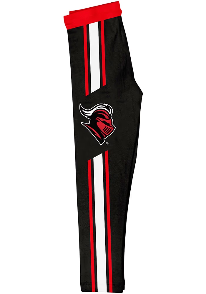 Toddler Rutgers Scarlet Knights Black Vive La Fete Stripe Bottoms Leggings