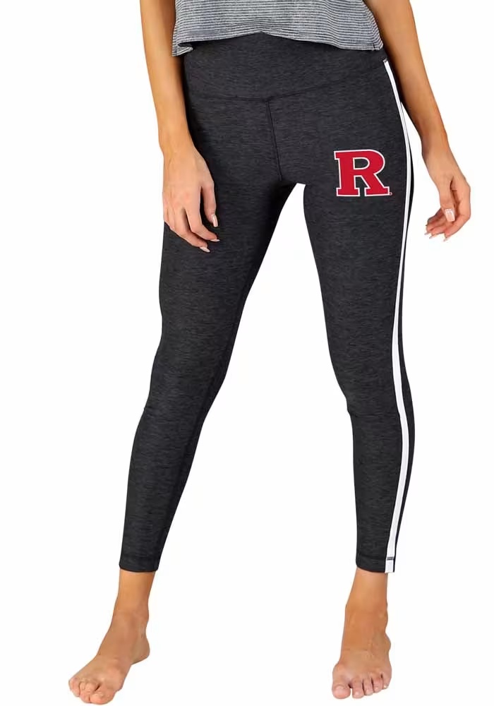 Womens Rutgers Scarlet Knights Charcoal Concepts Sport Centerline Pants