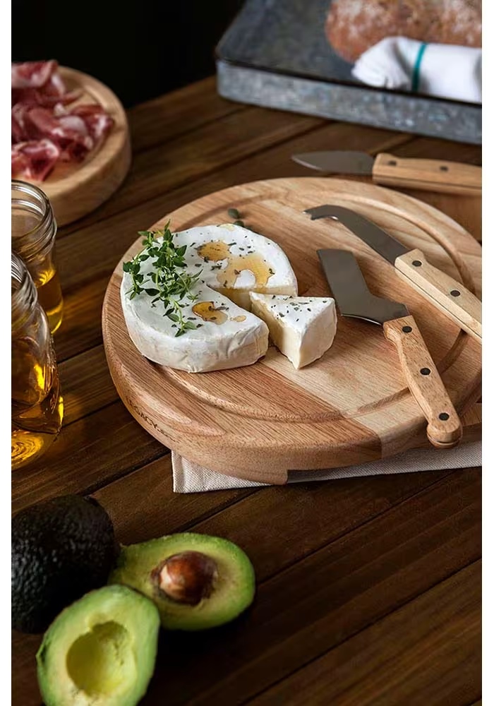 Illinois Fighting Illini Brown Picnic Time Circo Tool Set and Cheese Kitchen Cutting Board