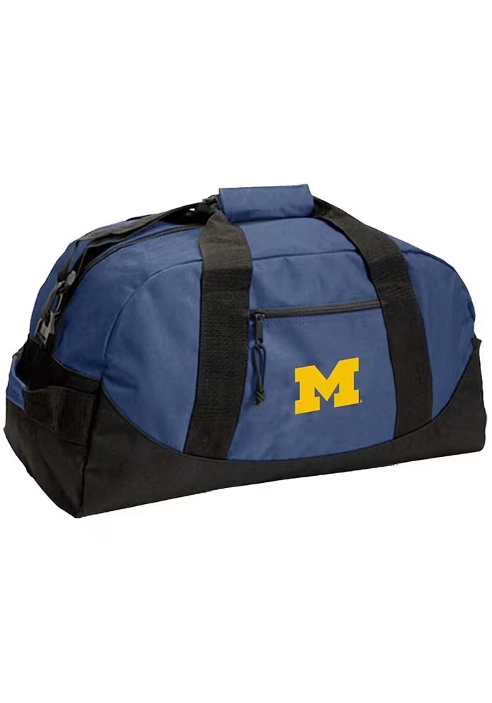 Michigan Wolverines Jardine Amerasport Dome Gym Bag - Blue
