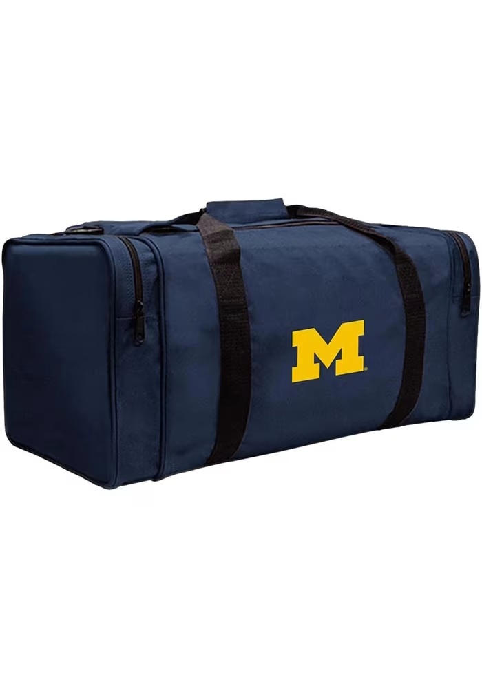 Michigan Wolverines Jardine Amerasport Square Gym Bag - Blue