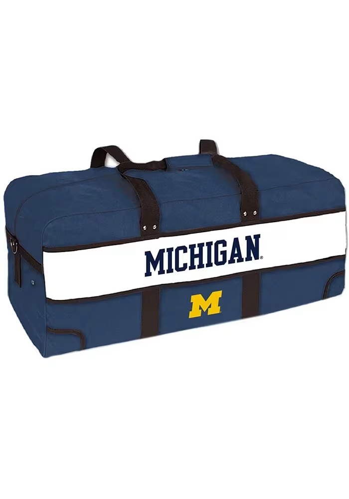 Michigan Wolverines Jardine Amerasport Hockey Gym Bag - Blue