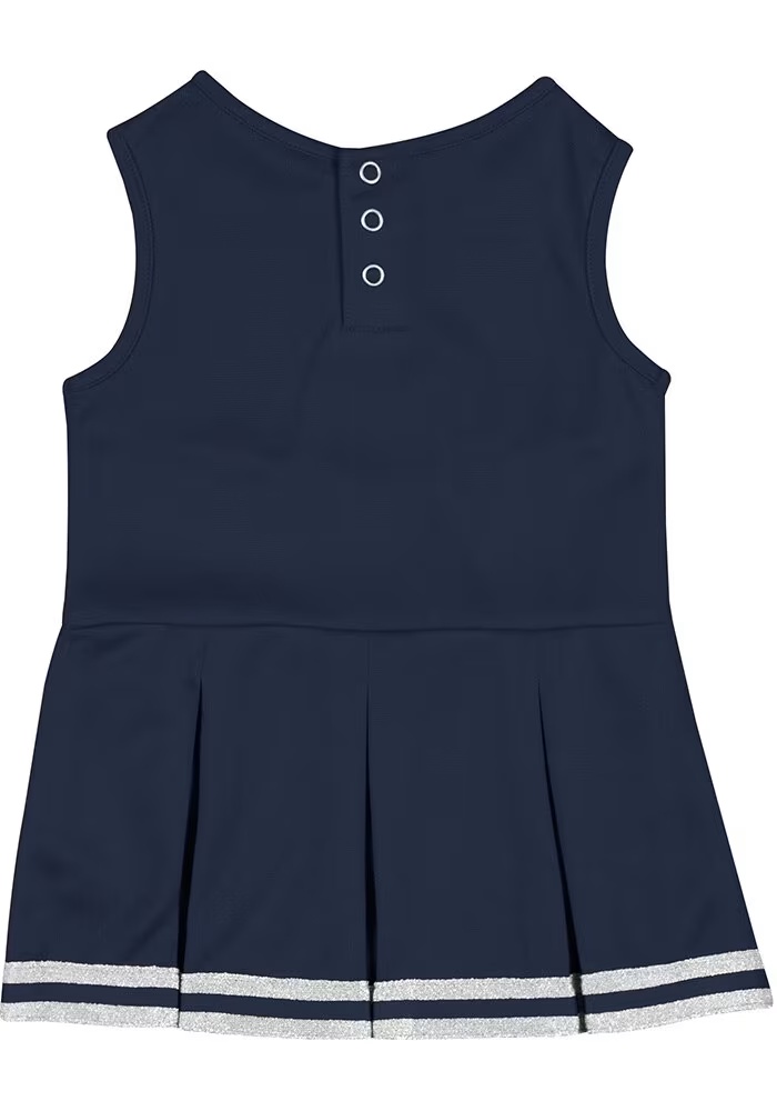 Baby Michigan Wolverines Blue Colosseum Time for Recess Style Cheer Dress