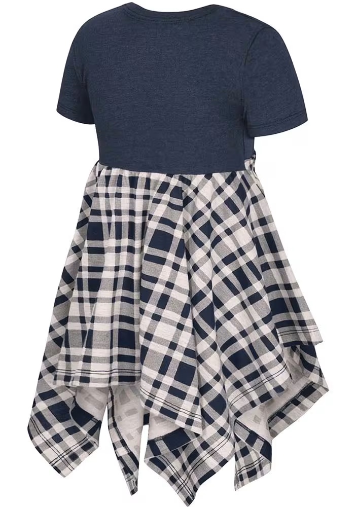 Toddler Girls Michigan Wolverines Blue Colosseum Marceline Short Sleeve Dress 2 Toddler Girls Michigan Wolverines Blue Colosseum Marceline Short Sleeve Dress