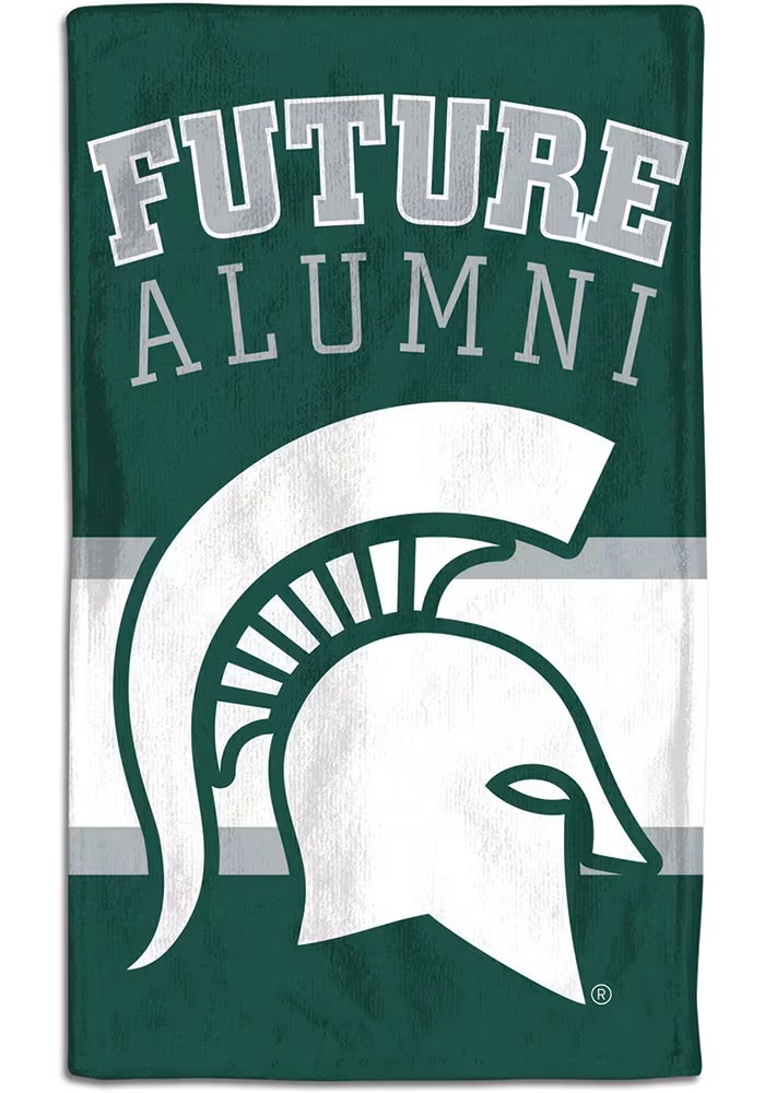 Michigan State Spartans  Alumni Future Baby Bib - Green