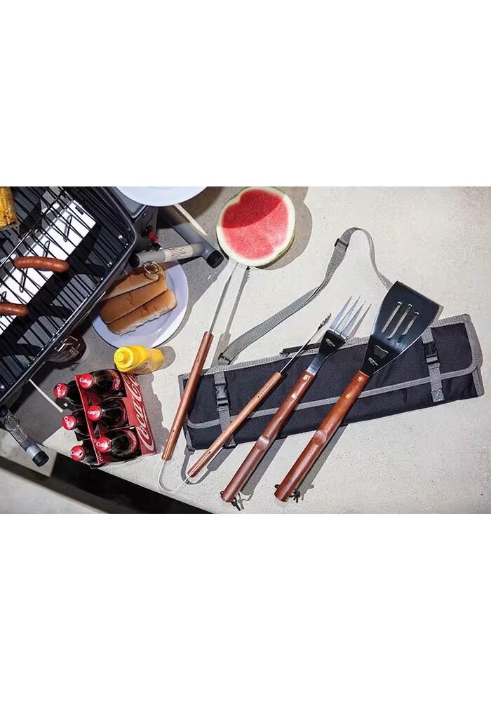 Black Michigan State Spartans 3 Piece Tote Tool Set
