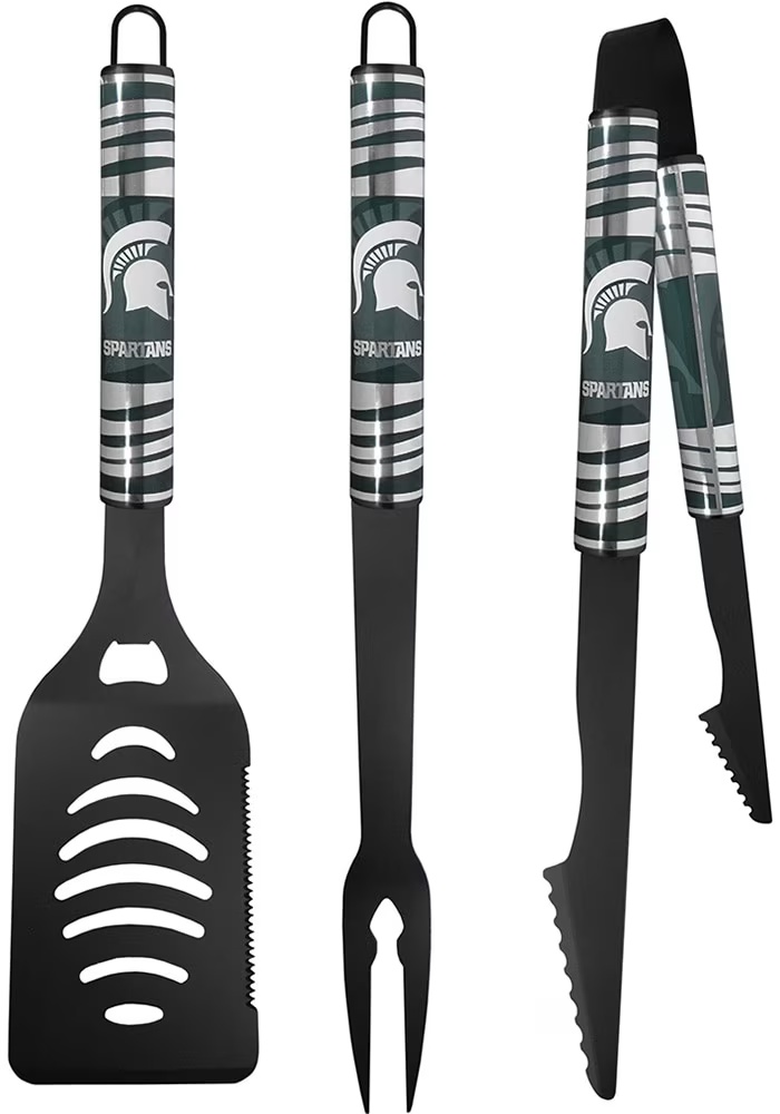 Green Michigan State Spartans 3 Piece Style Tool Set