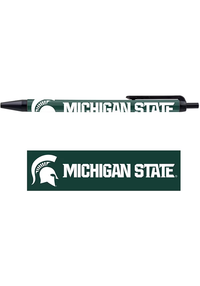 Green Michigan State Spartans 5 Pack Pens Pen