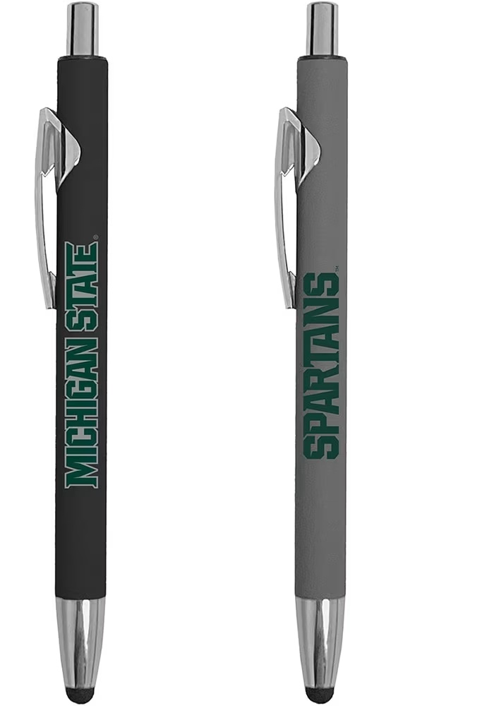 Black Michigan State Spartans 2 Pack Pen