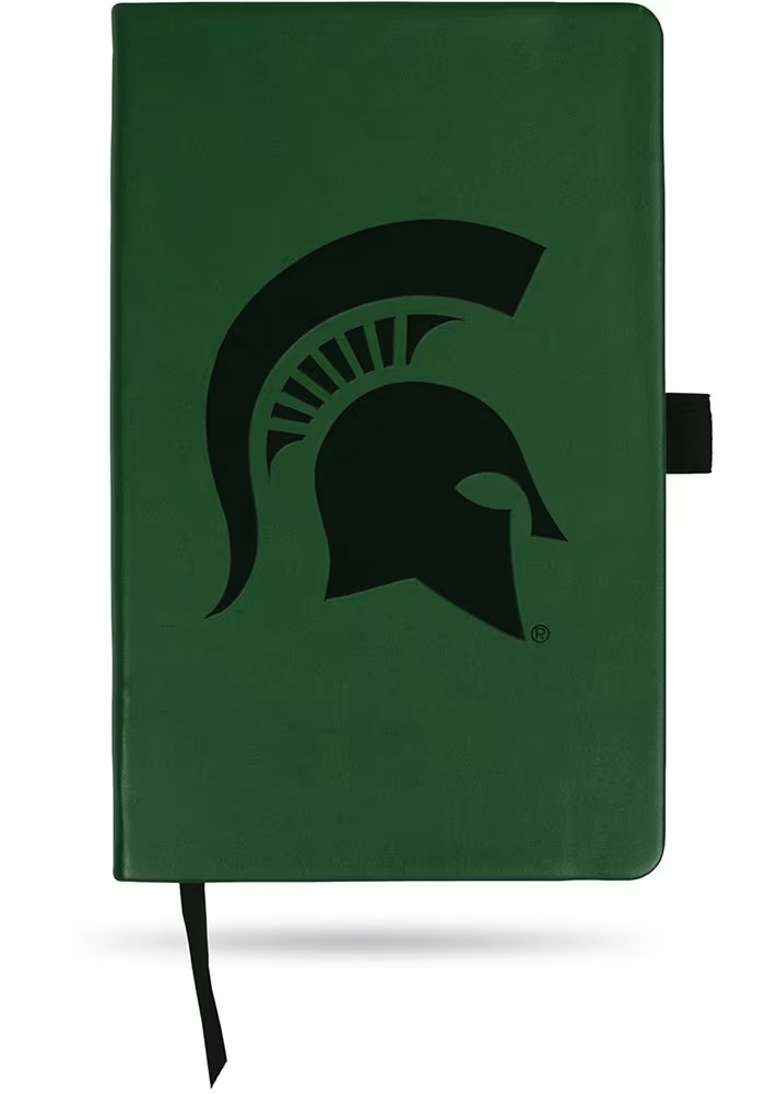 Green Michigan State Spartans Green Color Notebook and Folder