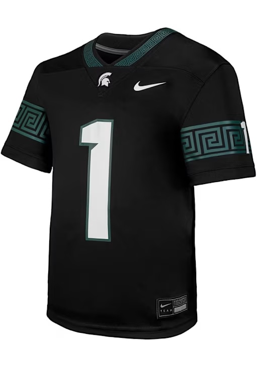 Boys Michigan State Spartans  Nike Sideline Replica Football Jersey Jersey