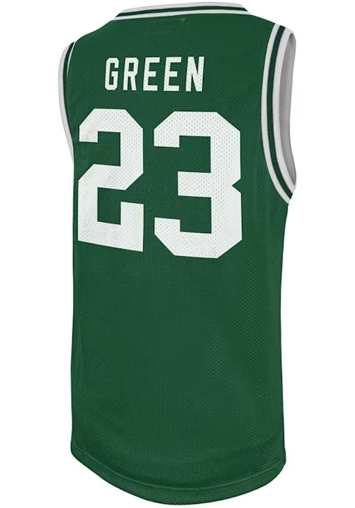 Draymond Green Original Retro Brand Youth Green Michigan State Spartans Home Basketball Jersey Jer..