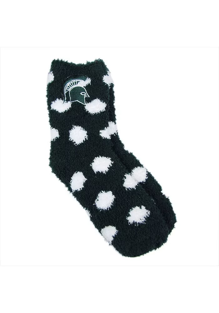 Dot Design Michigan State Spartans Youth Quarter Socks - Green