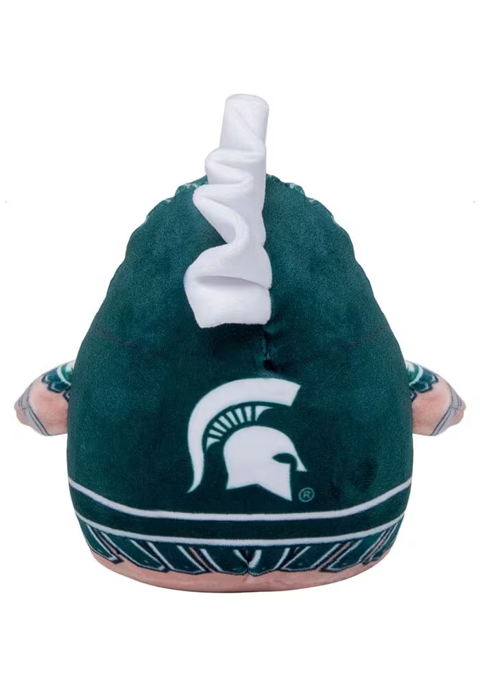 Forever Collectibles Green Michigan State Spartans 4.5" Smusherz Mascot Plush