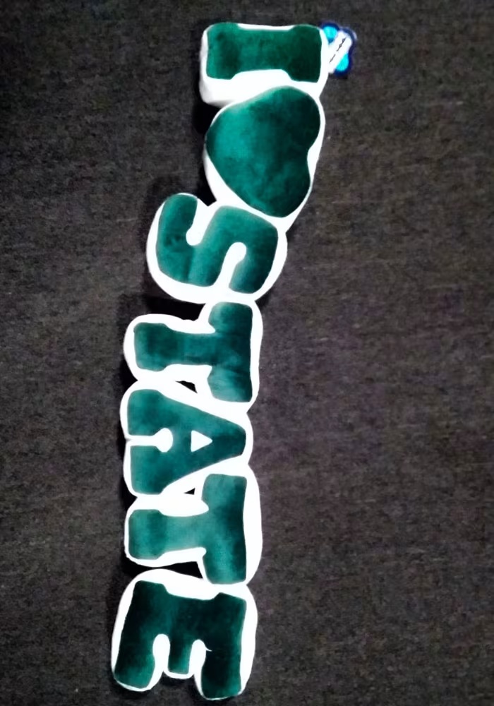 Forever Collectibles Green Michigan State Spartans Baby Mascot Plush