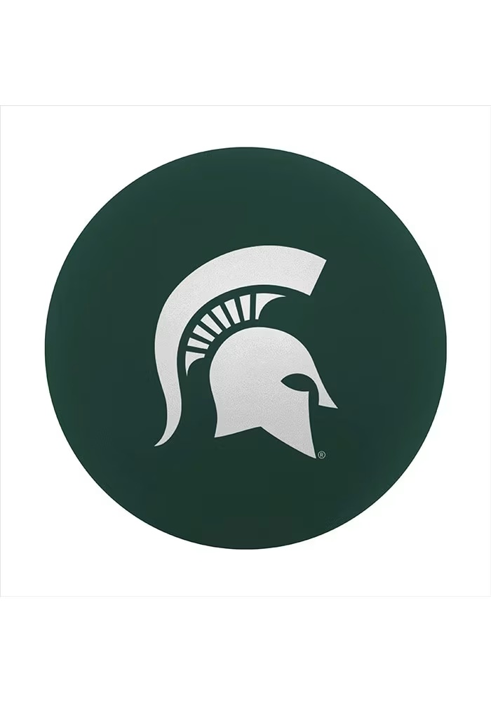 Michigan State Spartans Green Logo Brands Full Color Bouncy Ball