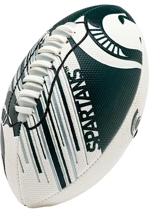 Green Michigan State Spartans Air Tech Mini Football