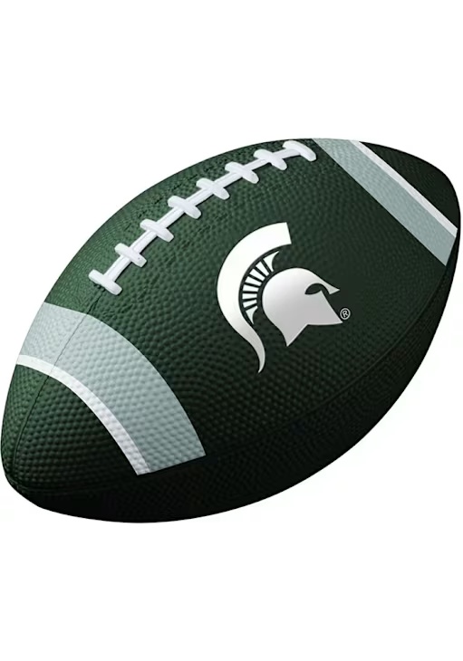 Michigan State Spartans Green Nike Training Mini Football
