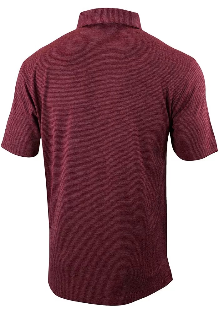 Mens Minnesota Golden Gophers Maroon Columbia Set II Short Sleeve Polo Shirt